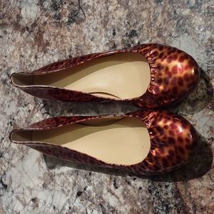 *FINAL PRICE* J. Crew Cece Tortoise Print Flats